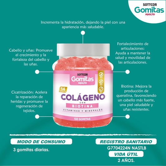 GOMITAS DE COLAGENO